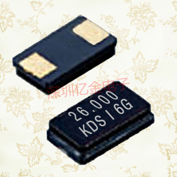 DSX630G大真空两脚贴片晶振,原装进口晶振,KDS陶瓷面SMD晶振,6035mm晶振销售